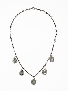 Chanel Pre-Owned колье 1996-го года с логотипом