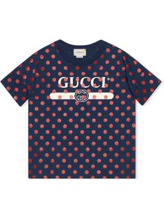 Gucci Kids футболка в горох