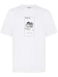 Vetements футболка Love Is Chill с графичным принтом