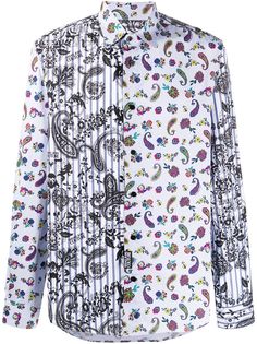 Versace Jeans Couture рубашка с принтом Paisley Loop