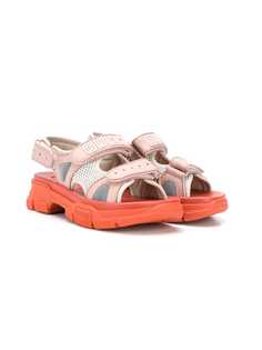 Gucci Kids сандалии на липучках