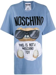Moschino футболка Teddy Bear из джерси