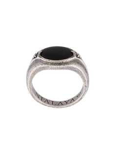 Nialaya Jewelry кольцо с гравировкой