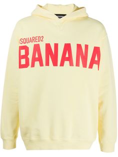 Dsquared2 толстовка с капюшоном и принтом Banana