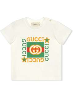 Gucci Kids футболка с принтом Gucci