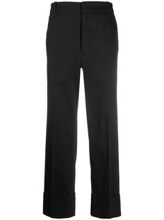 Thom Browne твиловые брюки прямого кроя