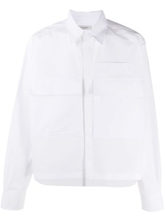 Valentino куртка-рубашка с накладными карманами