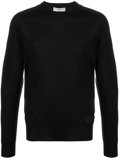 Givenchy джемпер с нашивкой-логотипом
