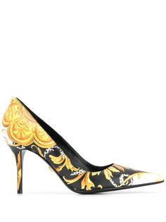 Versace туфли-лодочки с принтом Baroque