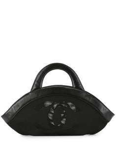 Chanel Pre-Owned сумка-тоут Camellia 2002-го года с логотипом CC