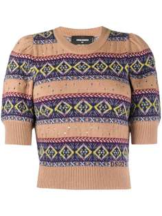 Dsquared2 трикотажный топ