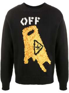Off-White джемпер Pascal Wet Floor