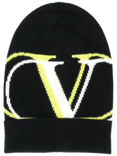 Valentino шапка бини с логотипом VLOGO