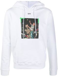 Off-White худи с принтом