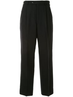 Comme Des Garçons Pre-Owned строгие брюки со складками