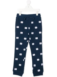 Stella McCartney Kids спортивные брюки с принтом