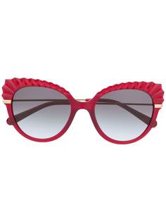 Dolce & Gabbana Eyewear солнцезащитные очки в оправе кошачий глаз