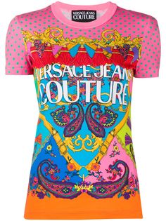 Versace Jeans Couture футболка с принтом