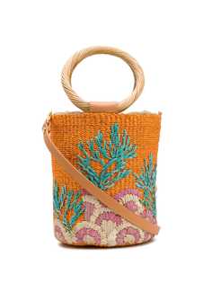 Aranaz сумка-ведро Reef с вышивкой