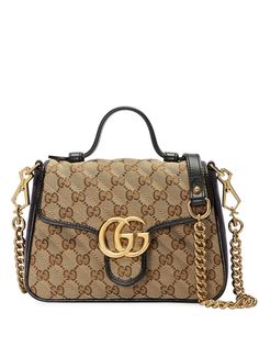 Gucci сумка-тоут GG Marmont размера мини