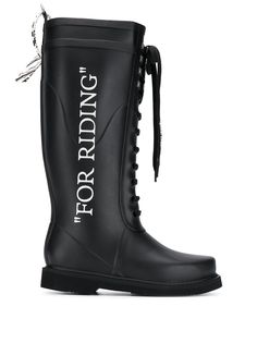 Off-White резиновые сапоги For Riding