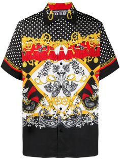 Versace Jeans Couture рубашка с принтом Paisley Fantasy