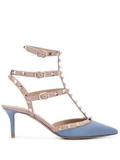 Valentino Garavani туфли Rockstud 70 с ремешками