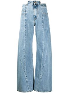 Maison Margiela джинсы Décortiqué широкого кроя