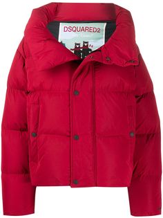 Dsquared2 пуховик оверсайз