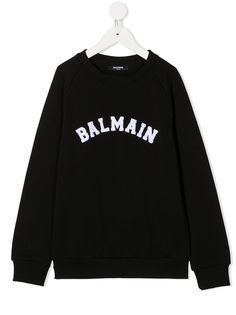 Balmain Kids джемпер с логотипом