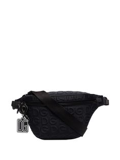 Dolce & Gabbana поясная сумка с тисненым логотипом