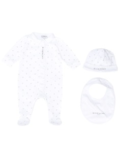 Givenchy Kids комбинезон для новорожденного с логотипом