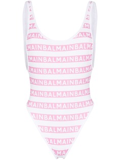 Balmain купальник с логотипом