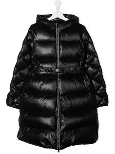 Young Versace длинный пуховик