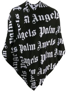 Palm Angels кейп с логотипом