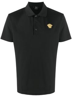 Versace рубашка поло с декором Medusa