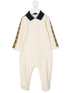 Gucci Kids пижама с логотипом GG