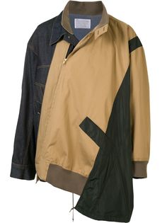 Kolor куртка оверсайз с контрастными вставками