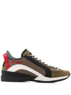 Dsquared2 кроссовки со вставками