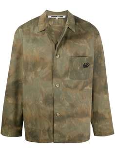 McQ Swallow рубашка Lewis с принтом тай-дай Alexander McQueen