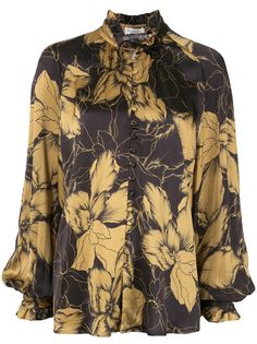 Rebecca Vallance блузка Roswell с цветочным принтом