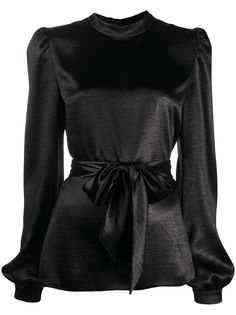 Philosophy Di Lorenzo Serafini блузка с завязками на талии и объемными рукавами