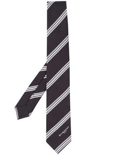 Givenchy галстук в полоску