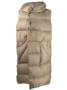 Rick Owens пуховик без рукавов