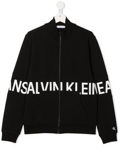 Calvin Klein Kids бомбер с логотипом