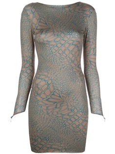 Maisie Wilen облегающее платье с графичным принтом