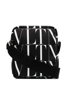 Valentino Garavani каркасная сумка с логотипом VLTN