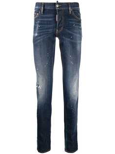 Dsquared2 джинсы с нашивкой-логотипом
