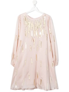 LANVIN Enfant декорированное платье