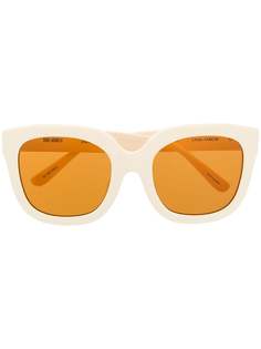 Linda Farrow солнцезащитные очки Attico 12 в квадратной оправе